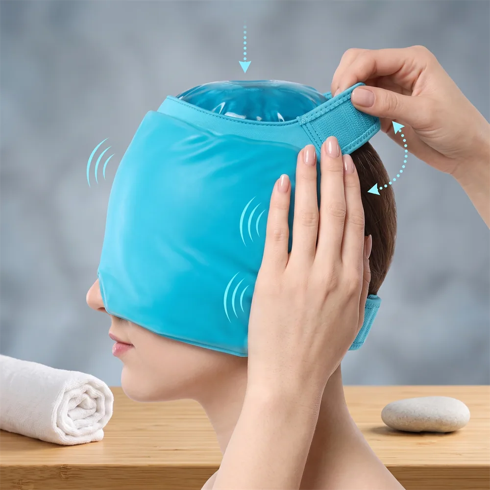 Bonnet de gel migraine 2