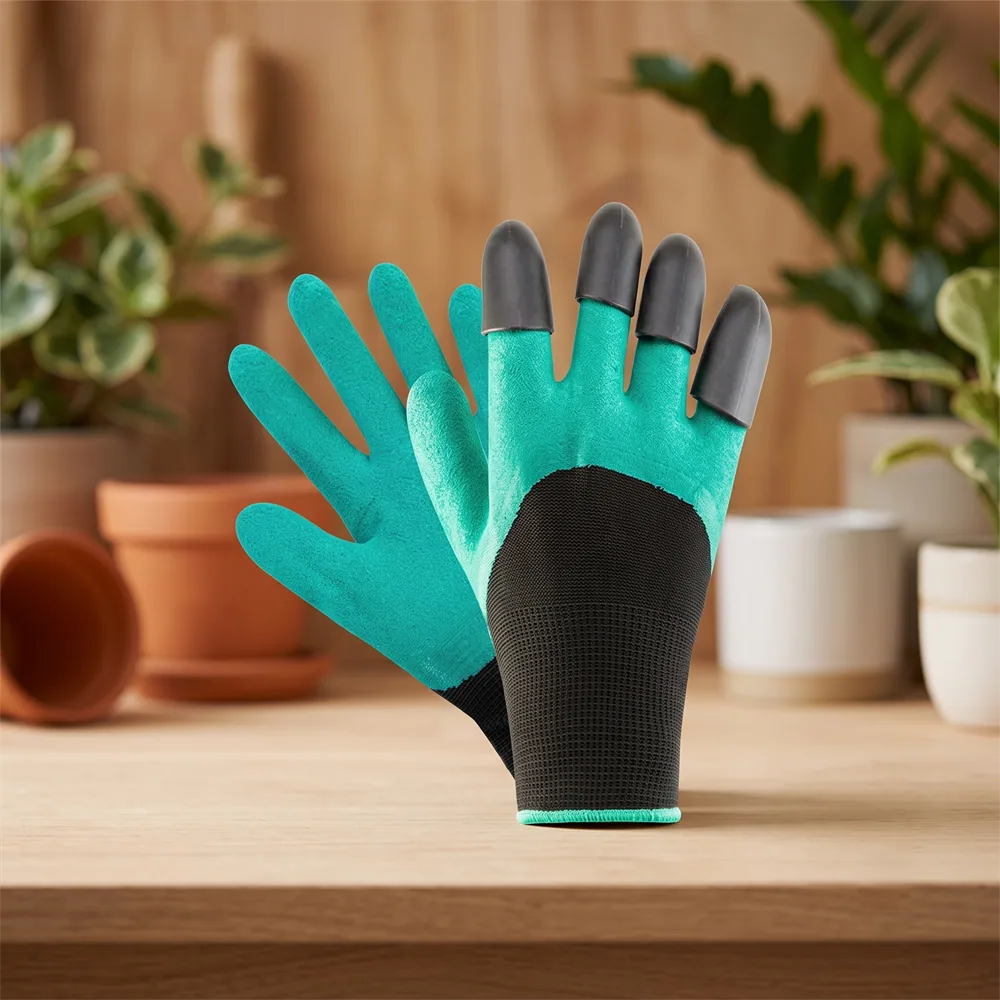 Gants jardinage griffus