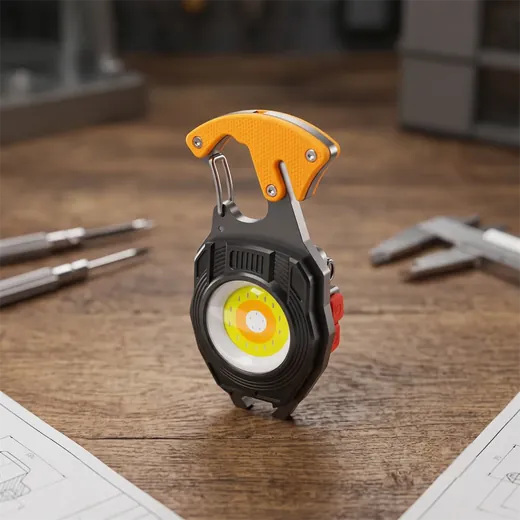 Lampe porte-clés multifonction