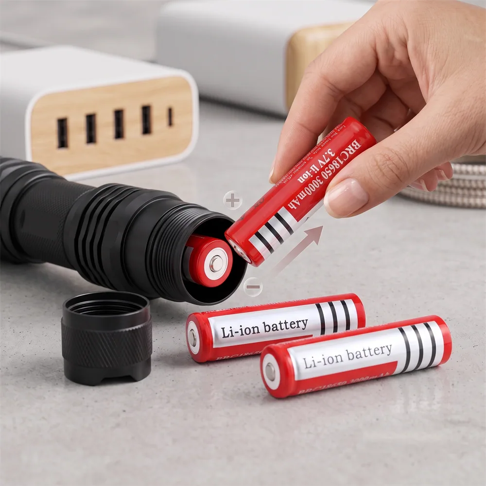 Piles lithium-ion 18650 2